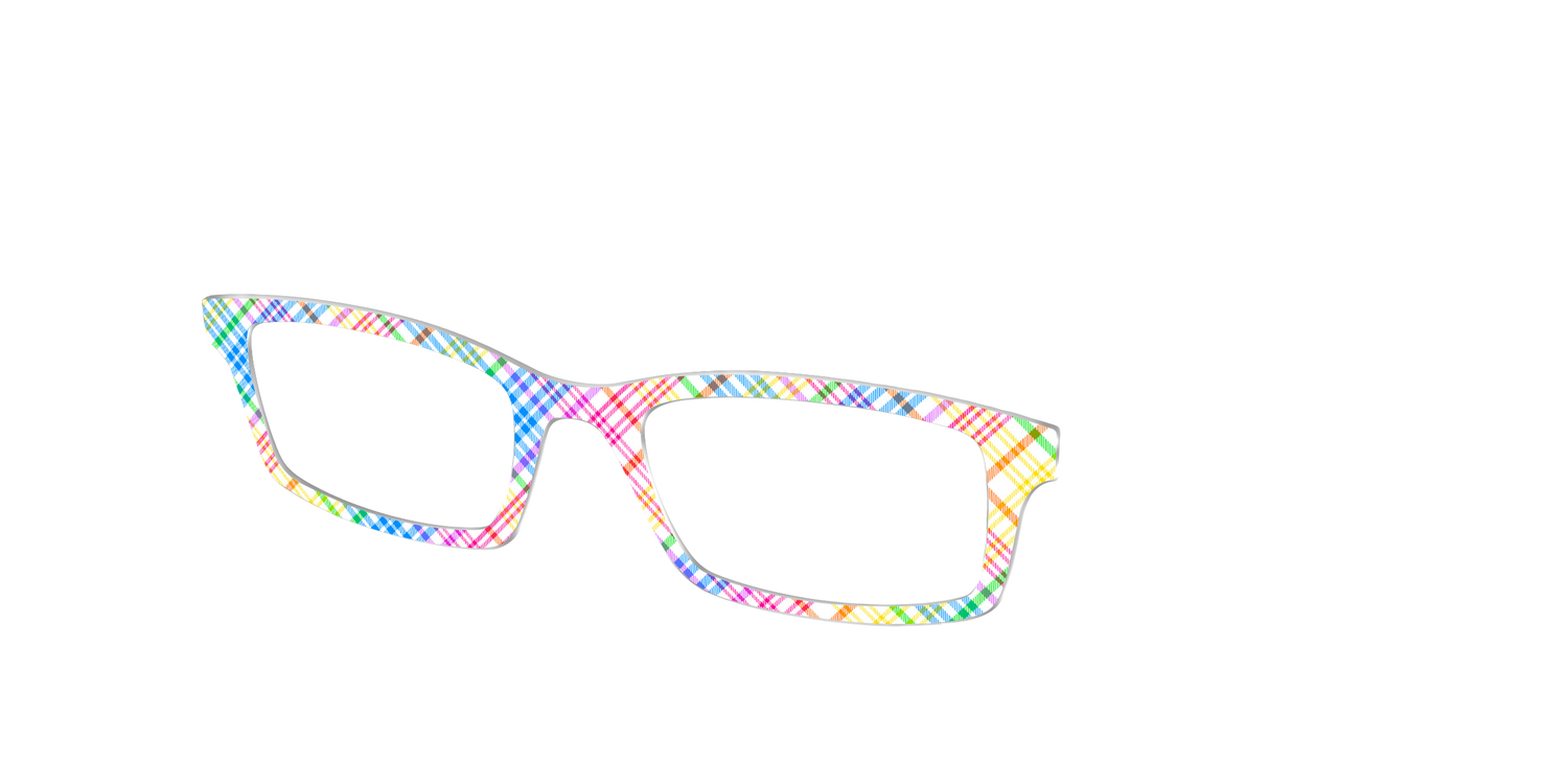 The Fierce Flannel - Angle Top Image - Pair Eyewear