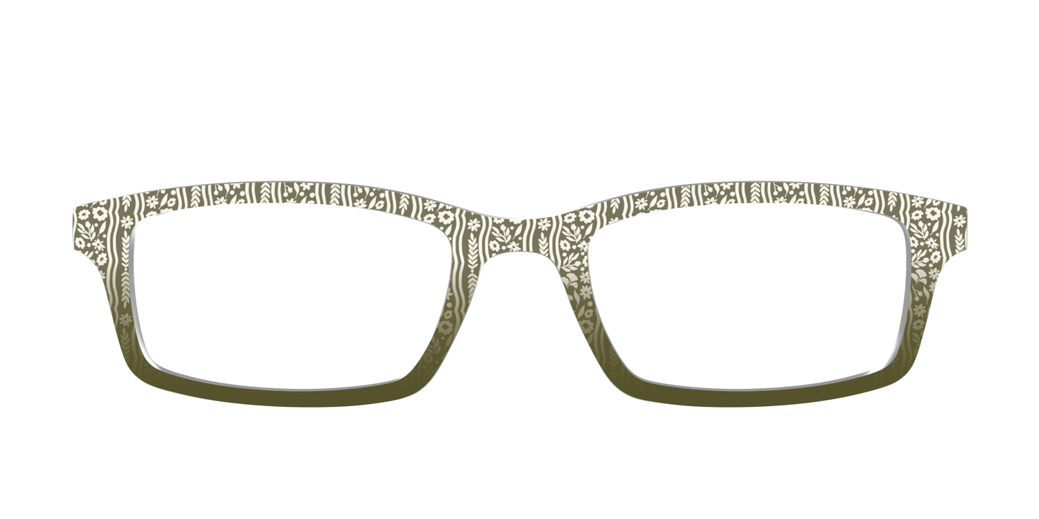 The Floret Stripes - Front Top Image - Pair Eyewear