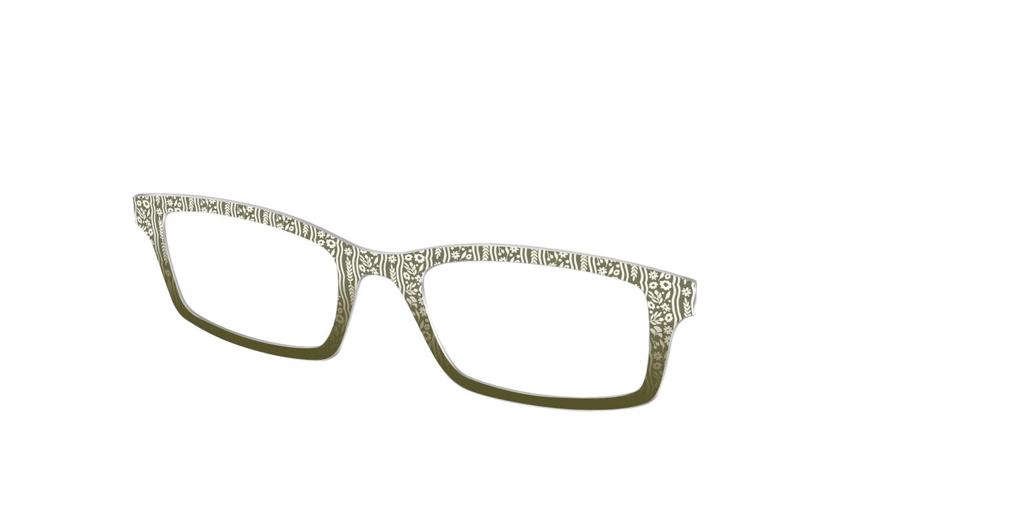 The Floret Stripes - Angle Top Image - Pair Eyewear