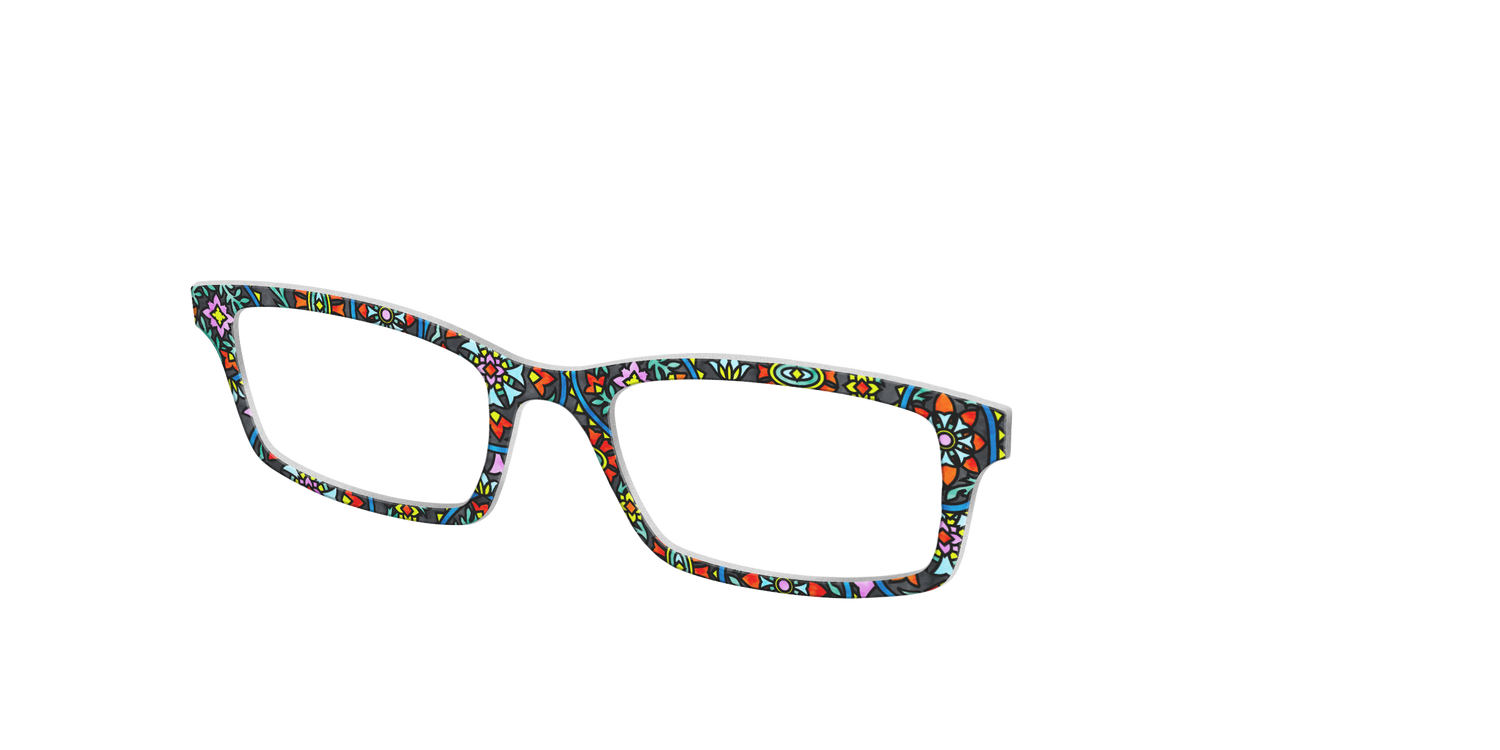 The Forest Stained Glass - Angle Top Image - Pair Eyewear