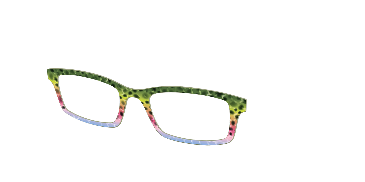 The Freshwater Trout Scales - Angle Top Image - Pair Eyewear