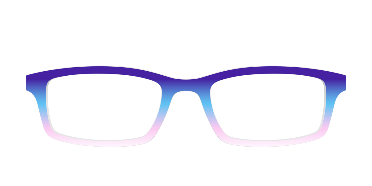The Frozen Horizon Gradient - Front Top Image - Pair Eyewear