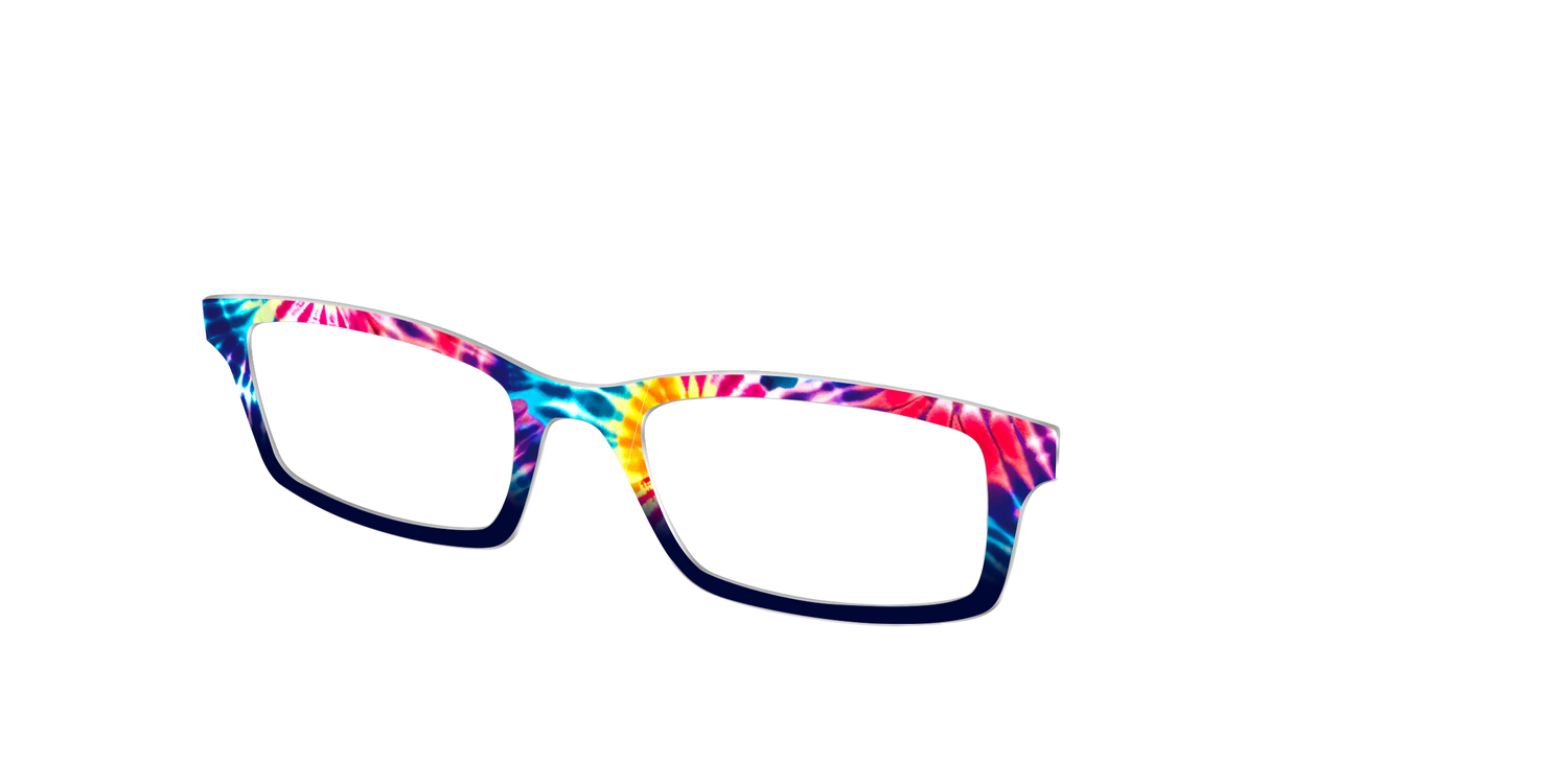 The Funky Tie-Dye - Angle Top Image - Pair Eyewear