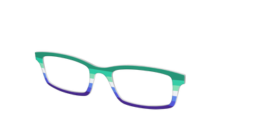 The Gay Men Flag - Angle Top Thumbnail - Pair Eyewear