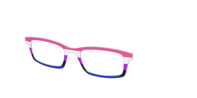 The Genderfluid Flag - Angle Top Thumbnail - Pair Eyewear