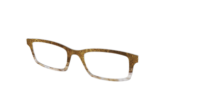 The Gilded Horn Split - Angle Top Thumbnail - Pair Eyewear