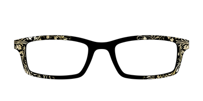 The Gold Foil Vines - Front Top Thumbnail - Pair Eyewear