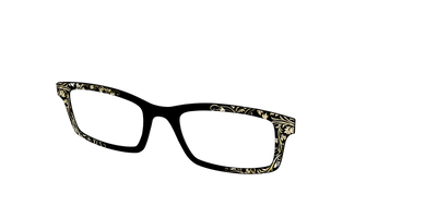 The Gold Foil Vines - Angle Top Thumbnail - Pair Eyewear