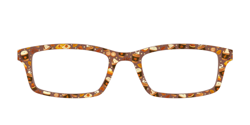 The Harvest Cafe Crystal with Gold Foil - Pair Eyewear