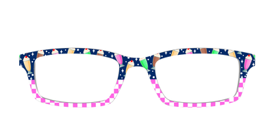 The Ice Cream Social Split - Front Top Thumbnail - Pair Eyewear