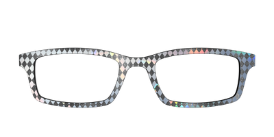 The Iridescent Argyle - Front Top Thumbnail - Pair Eyewear