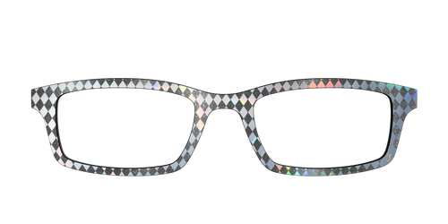 The Iridescent Argyle - Pair Eyewear