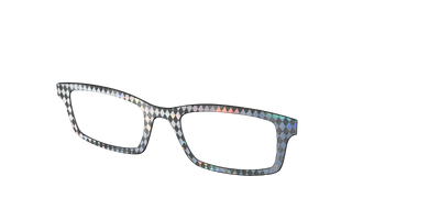 The Iridescent Argyle - Angle Top Thumbnail - Pair Eyewear