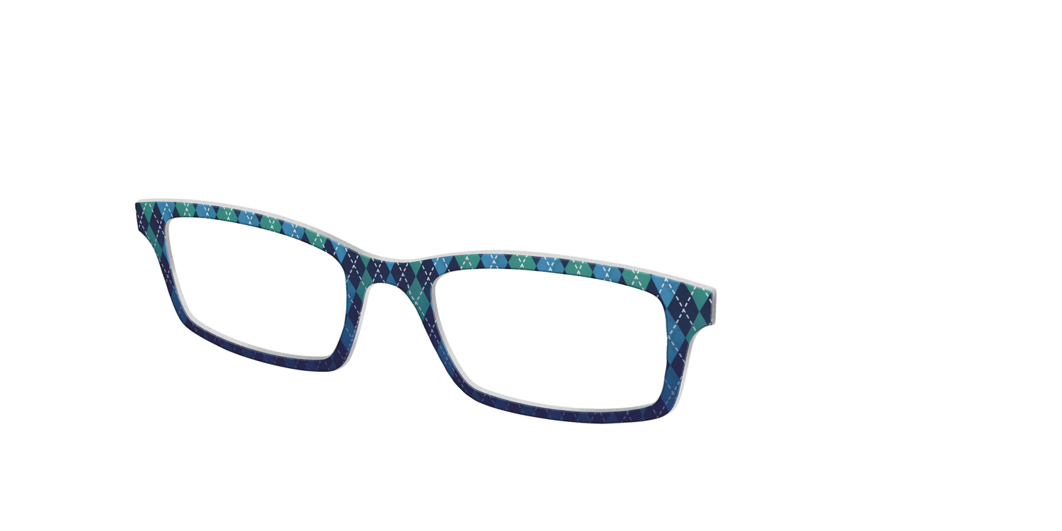 The Irish Argyle - Angle Top Image - Pair Eyewear