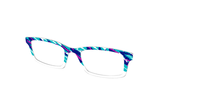 The Jazzy Scribble - Angle Top Thumbnail - Pair Eyewear