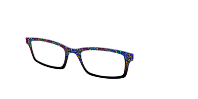 The Kaleidoscope Dots - Angle Top Thumbnail - Pair Eyewear