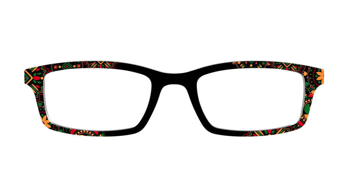 The Kwanzaa Medallion - Front Top Image - Pair Eyewear
