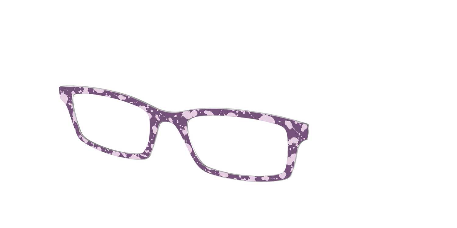 The Lavender Splatter - Angle Top Image - Pair Eyewear