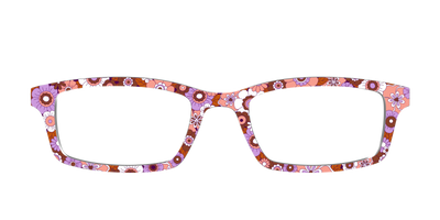 The Lilac Retro Floral - Front Top Thumbnail - Pair Eyewear