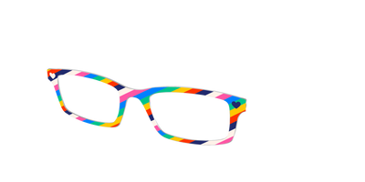 The Love Out Loud Stripes - Angle Top Thumbnail - Pair Eyewear