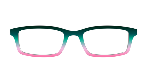 The Malachite to Peony Gradient - Pair Eyewear