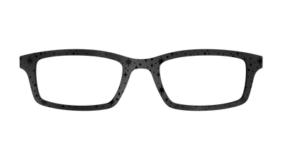 The Matte Black Spell Bursts - Front Top Thumbnail - Pair Eyewear