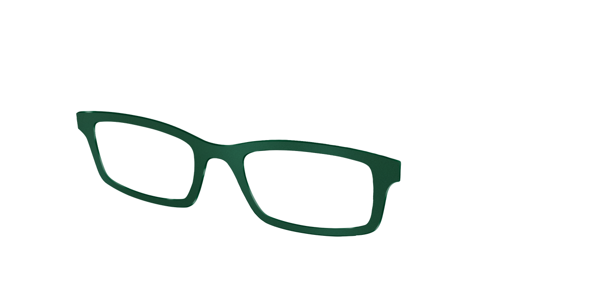 The Matte Spruce - Angle Top Image - Pair Eyewear