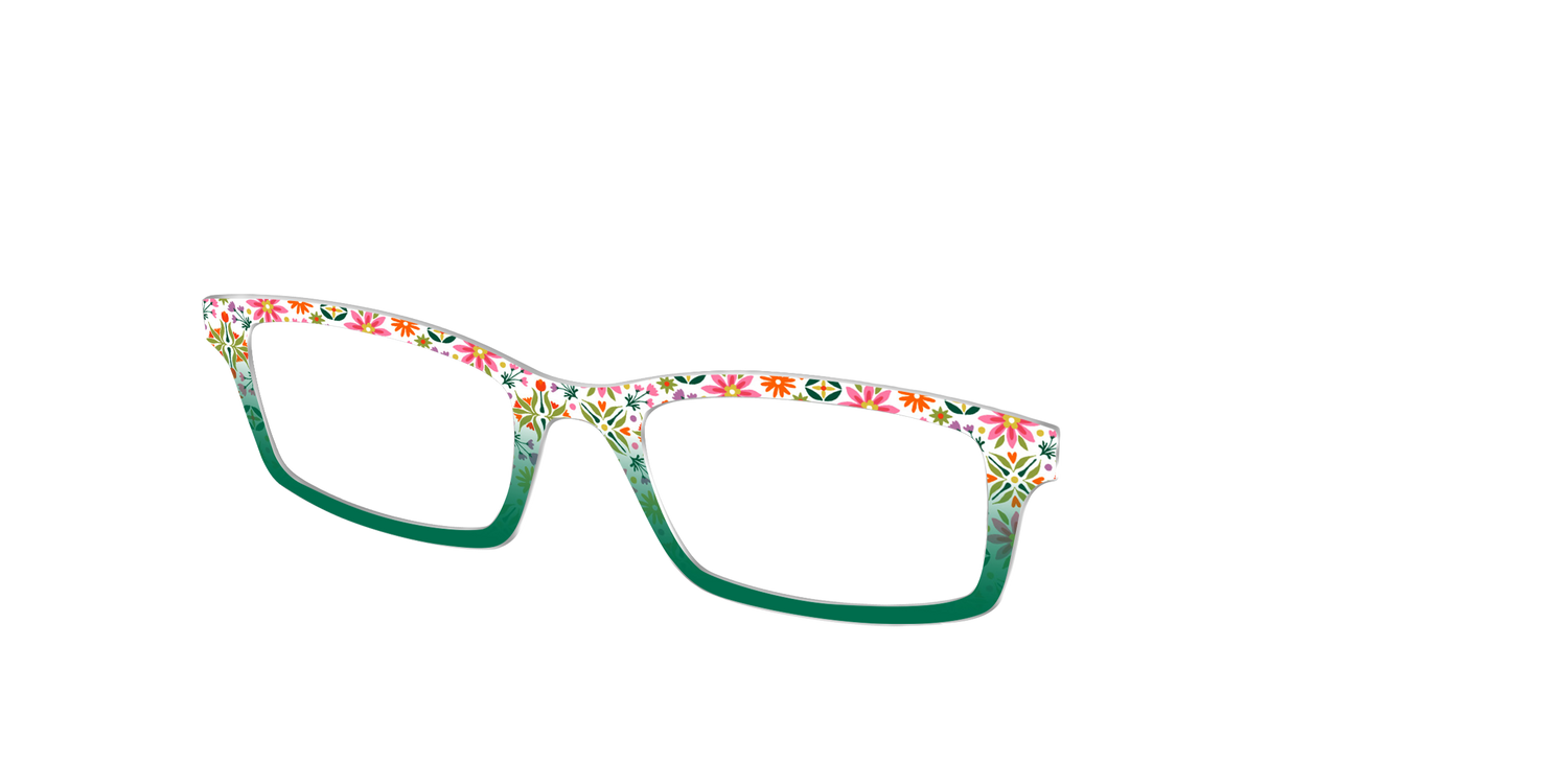 The Meadow Medallion - Angle Top Image - Pair Eyewear