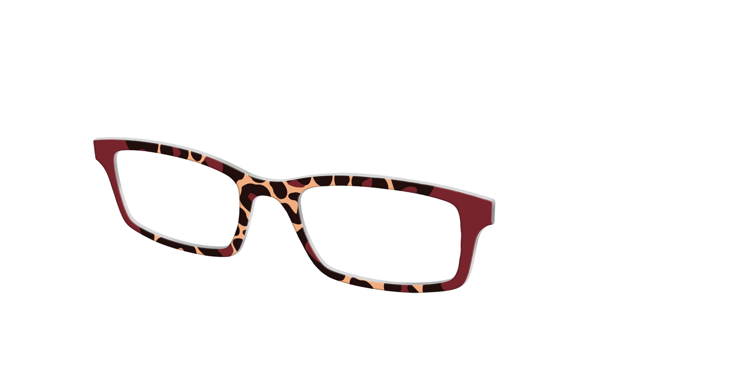 The Milanese Leopard - Angle Top Image - Pair Eyewear