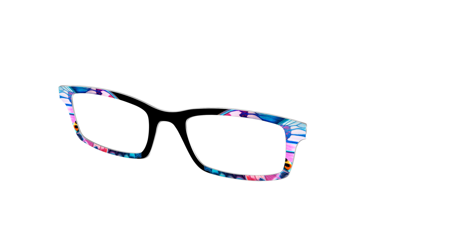 The Moonlit Radiance Wings - Angle Top Image - Pair Eyewear