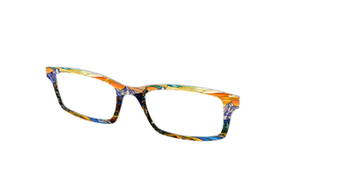 The Mountainscape Stained Glass - Angle Top Thumbnail - Pair Eyewear