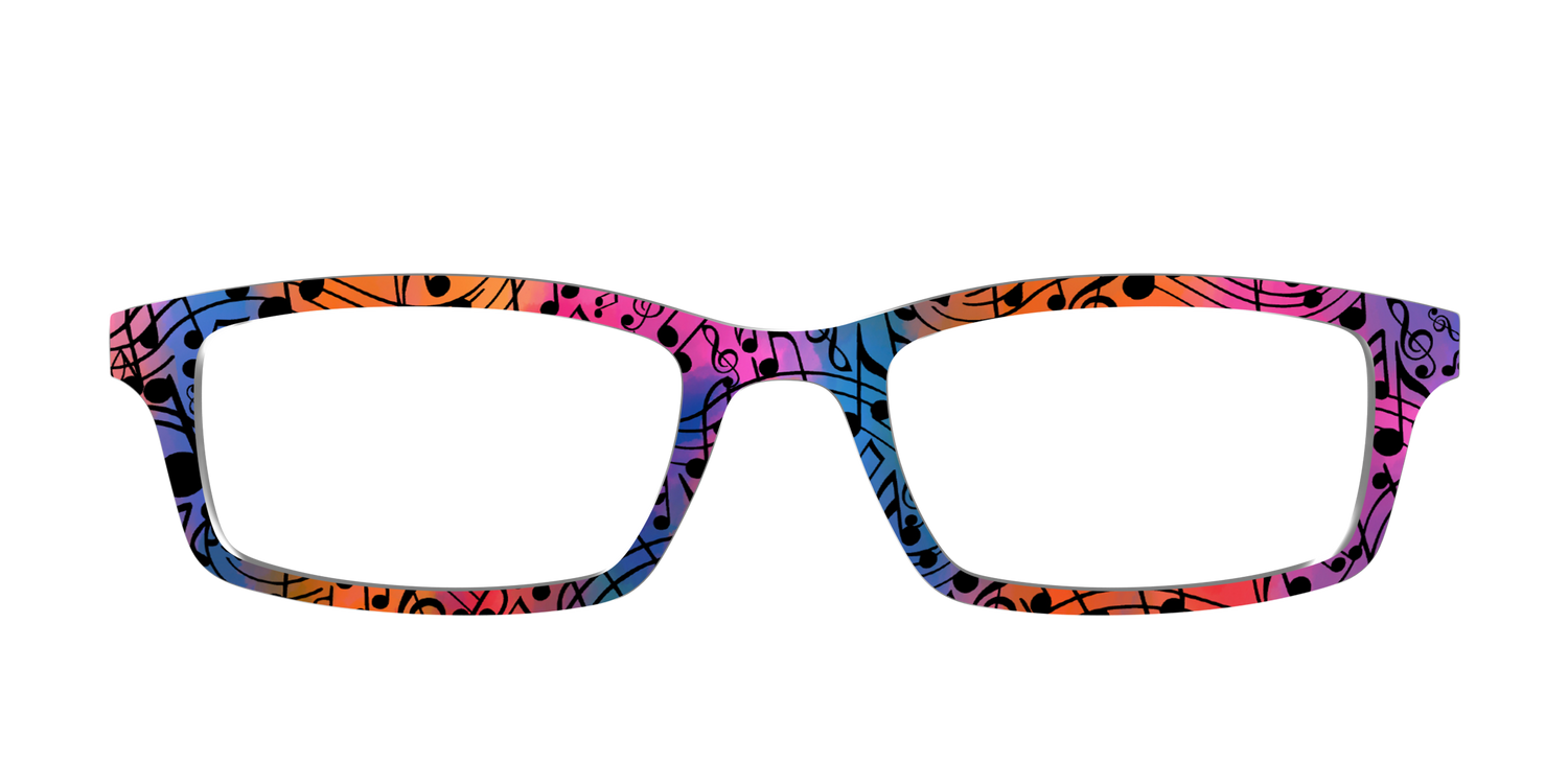 The Musical Melody - Front Top Image - Pair Eyewear