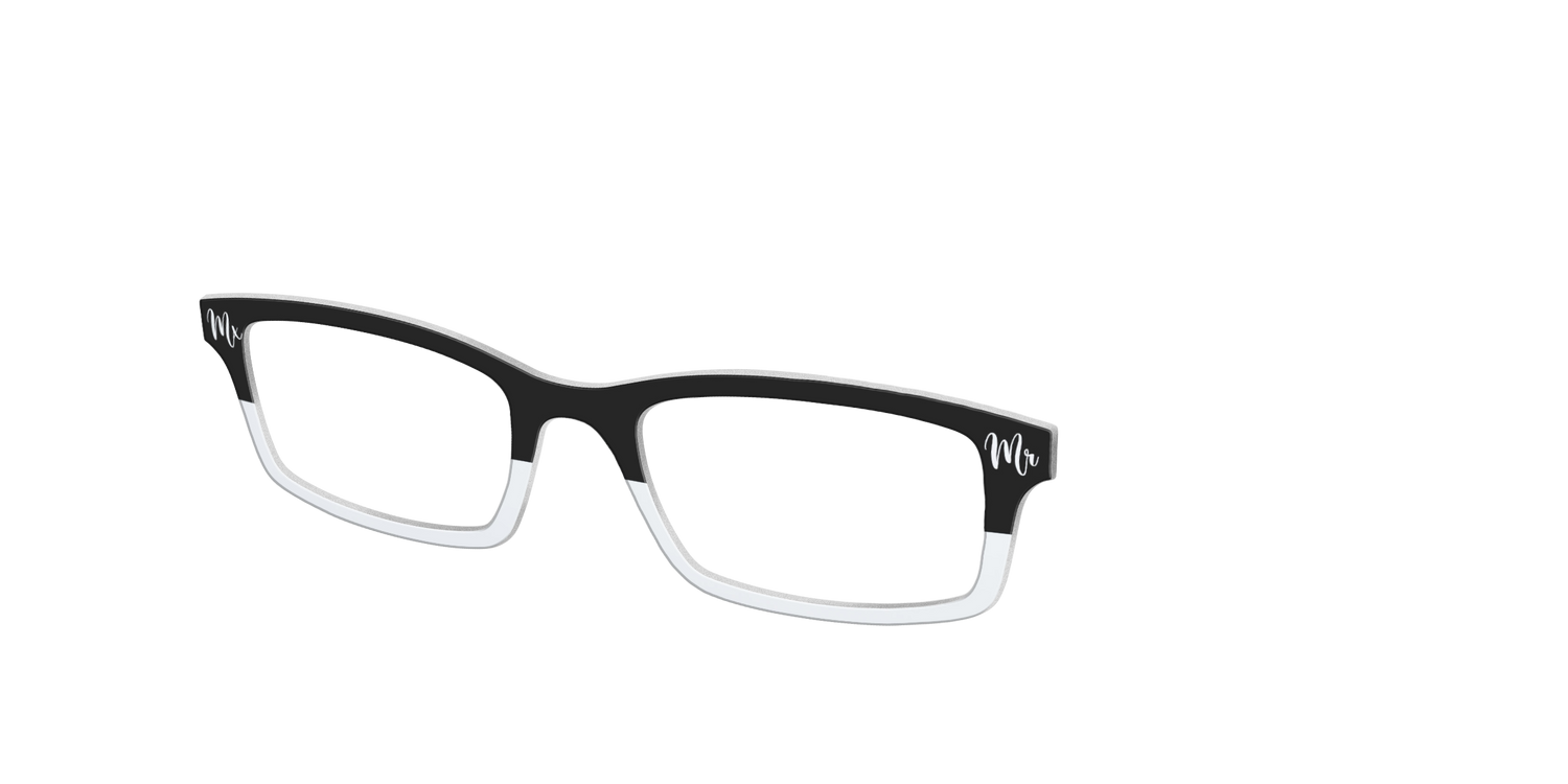 The Mx. & Mr. - Angle Top Image - Pair Eyewear