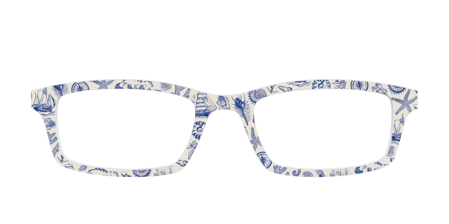 The Nautical Toile - Front Top Image - Pair Eyewear