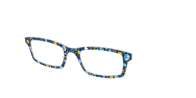 The Navy Hanukkah Stars - Angle Top Thumbnail - Pair Eyewear