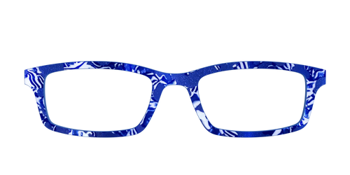 The Navy Shimmer Mosaic - Pair Eyewear
