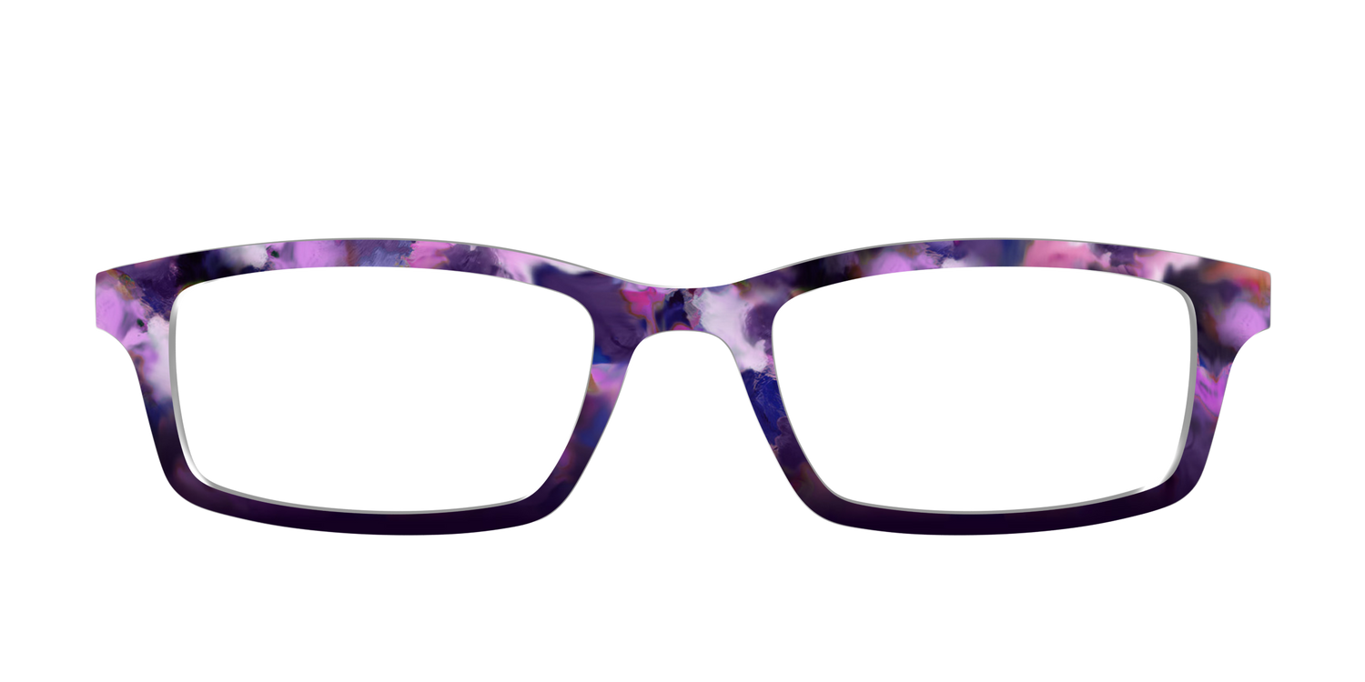 The Nocturnal Plum Tortoise - Front Top Image - Pair Eyewear