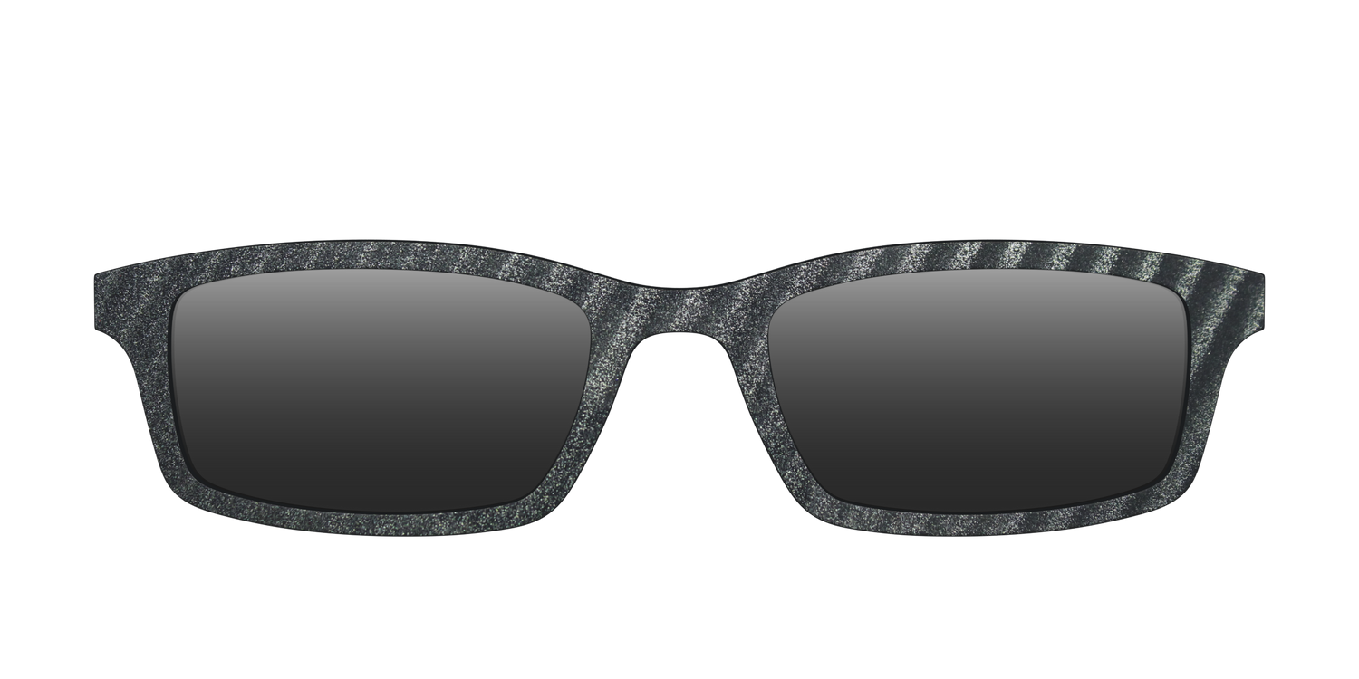 The Polarized Obsidian Stripe Sun Top