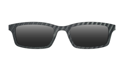 The Polarized Obsidian Stripe Sun Top