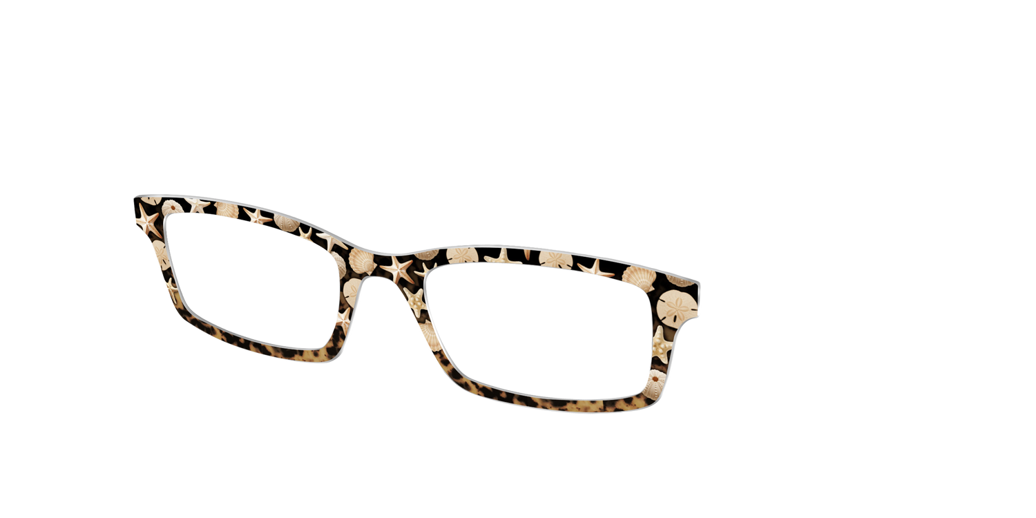 The Ocean Treasures Tortoise - Angle Top Image - Pair Eyewear