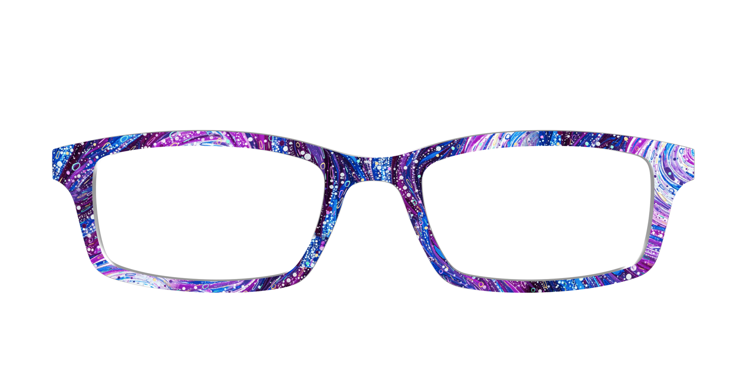 The Orchid Kaleidoscope - Front Top Image - Pair Eyewear