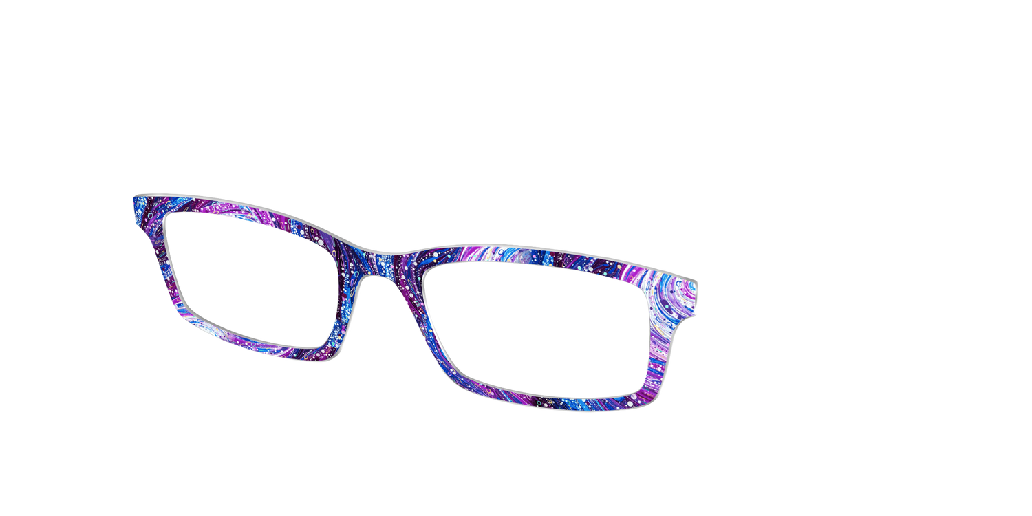 The Orchid Kaleidoscope - Angle Top Image - Pair Eyewear