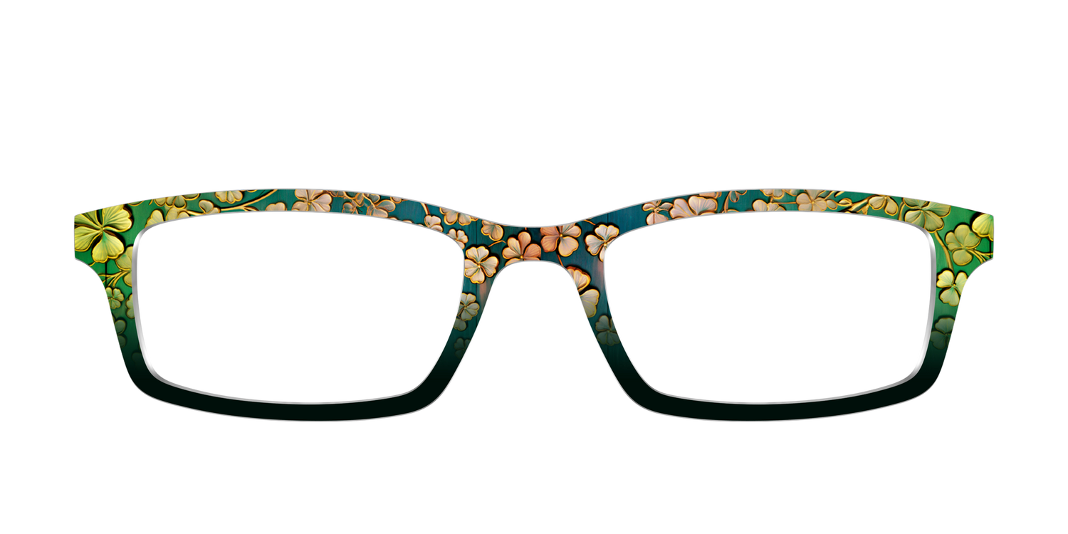 The Ornate Shamrocks - Front Top Image - Pair Eyewear