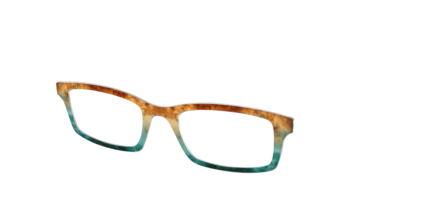 The Oxidized Copper - Angle Top Image - Pair Eyewear