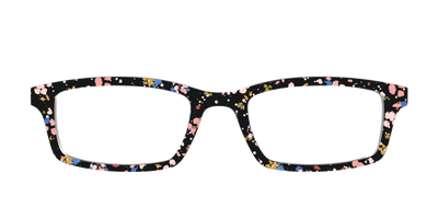 The Pallid Paint Splatter - Front Top Thumbnail - Pair Eyewear