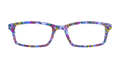 The Pansy Stained Glass - Front Top Thumbnail - Pair Eyewear