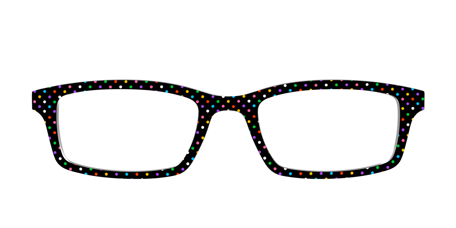 The Parade Polka Dots - Front Top Image - Pair Eyewear