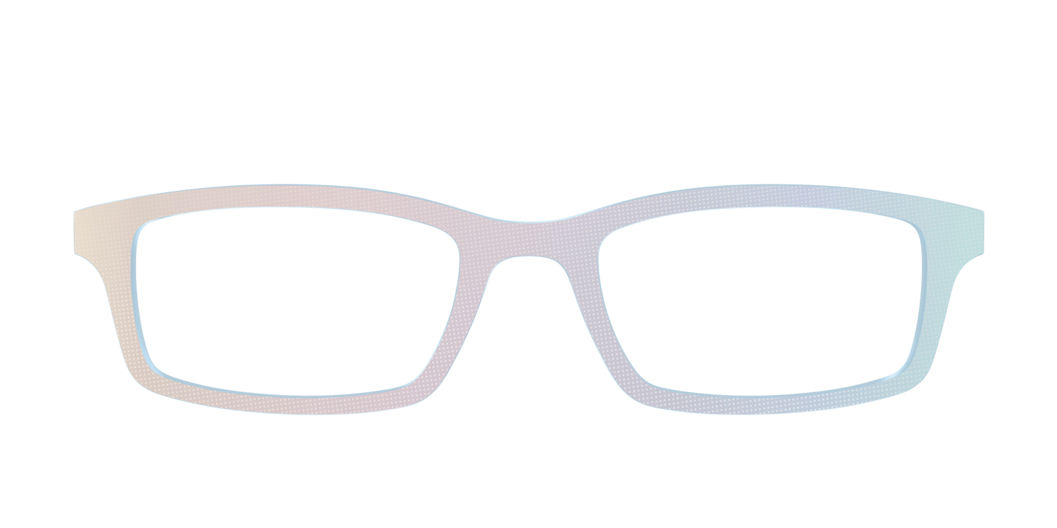 The Pastel Dot Iridescent - Front Top Image - Pair Eyewear
