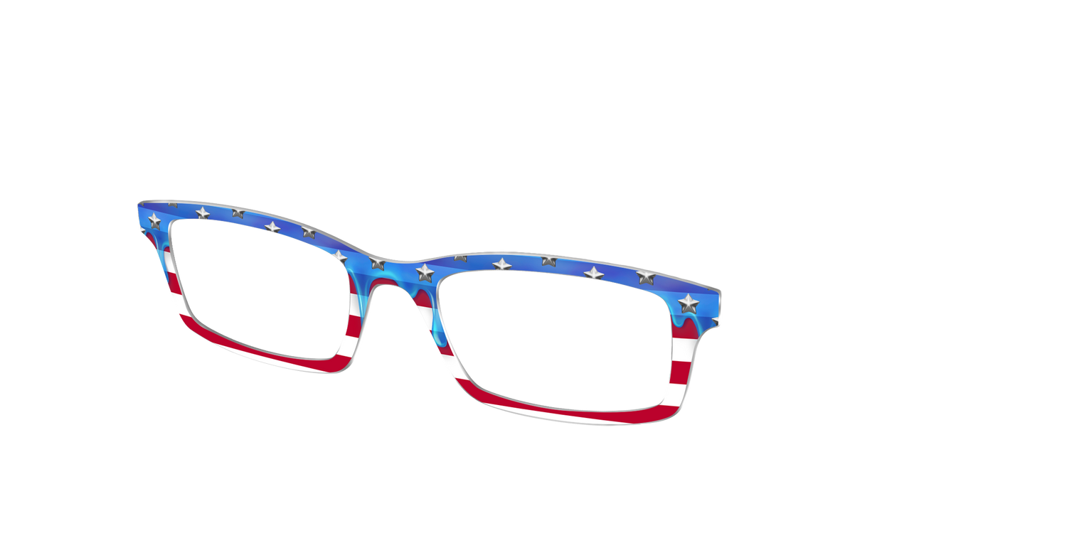 The Patriotic Slime - Angle Top Image - Pair Eyewear