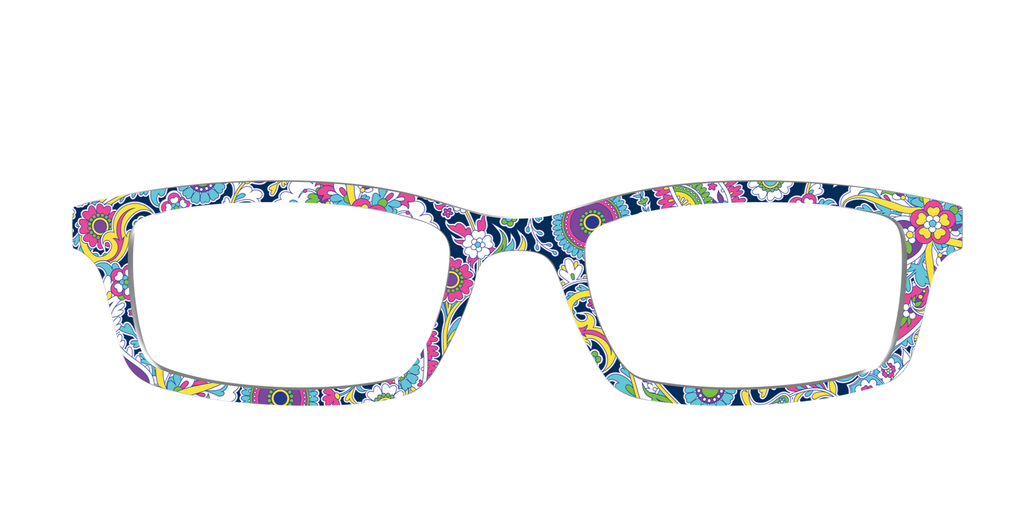 The Petal Paisley - Front Top Image - Pair Eyewear
